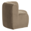 Woood Mojo Base Eetbank Halfronde Hoek Rug Velvet Khaki [FSC]