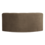 Woood Mojo Base Eetbank Halfronde Hoek Rug Velvet Taupe [FSC]