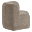 Woood Mojo Base Eetbank Halfronde Hoek Rugleuning Rib D.Zand [FSC]