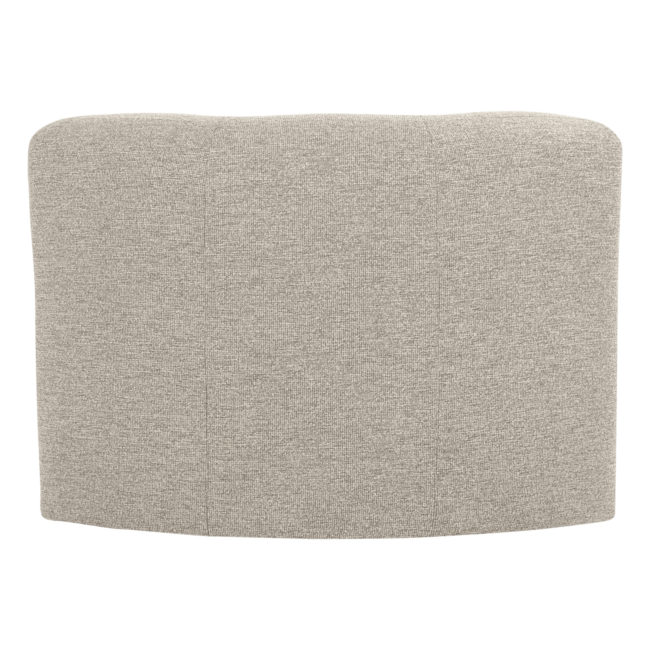 Woood Mojo Base Eetbank Hoek Met Rugleuning Boucle Beige [FSC]