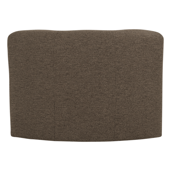 Woood Mojo Base Eetbank Hoek Met Rugleuning Boucle Bruin [FSC]