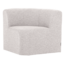 Woood Mojo Base Eetbank Hoek Met Rugleuning Boucle Ecru [FSC]
