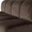 Woood Mojo Eetbank 164 Cm Met Rugleuning Velvet Bruin [FSC]