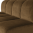 Woood Mojo Eetbank 164 Cm Met Rugleuning Velvet Honinggeel [FSC]