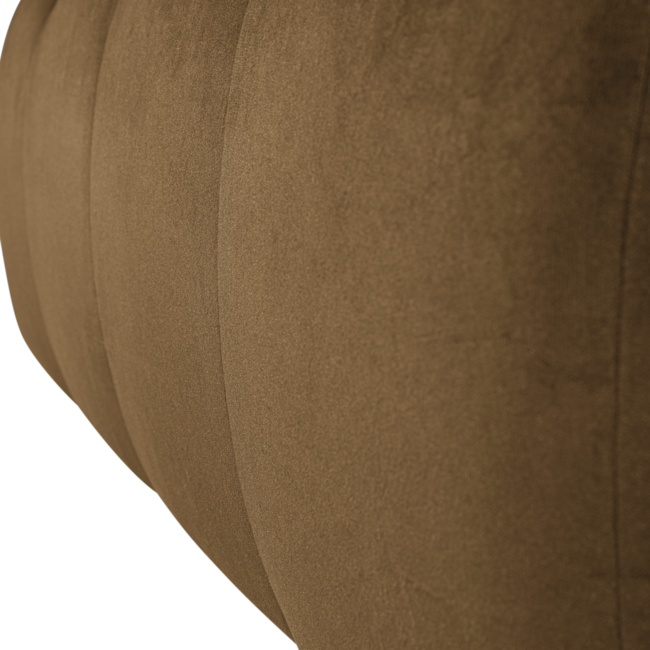 Woood Mojo Eetbank 164 Cm Met Rugleuning Velvet Honinggeel [FSC]