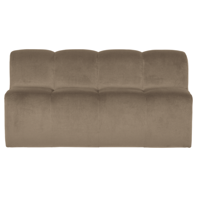 Woood Mojo Eetbank 164 Cm Met Rugleuning Velvet Khaki [FSC]