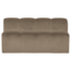 Woood Mojo Eetbank 164 Cm Met Rugleuning Velvet Khaki [FSC]