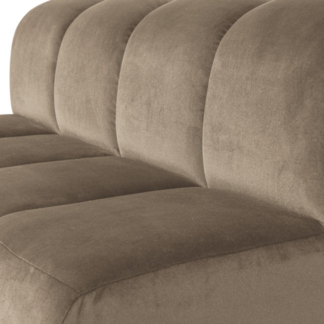 Woood Mojo Eetbank 164 Cm Met Rugleuning Velvet Khaki [FSC]