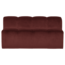 Woood Mojo Eetbank 164cm Met Rugleuning Velvet Kastanjebruin [FSC]