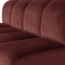 Woood Mojo Eetbank 164cm Met Rugleuning Velvet Kastanjebruin [FSC]
