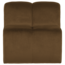 Woood Mojo Eetbank 84 Cm Met Rugleuning Velvet Honinggeel [FSC]