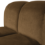 Woood Mojo Eetbank 84 Cm Met Rugleuning Velvet Honinggeel [FSC]