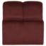 Woood Mojo Eetbank 84 Cm Met Rugleuning Velvet Kastanjebruin [FSC]