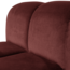 Woood Mojo Eetbank 84 Cm Met Rugleuning Velvet Kastanjebruin [FSC]