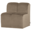 Woood Mojo Eetbank 84 Cm Met Rugleuning Velvet Khaki [FSC]