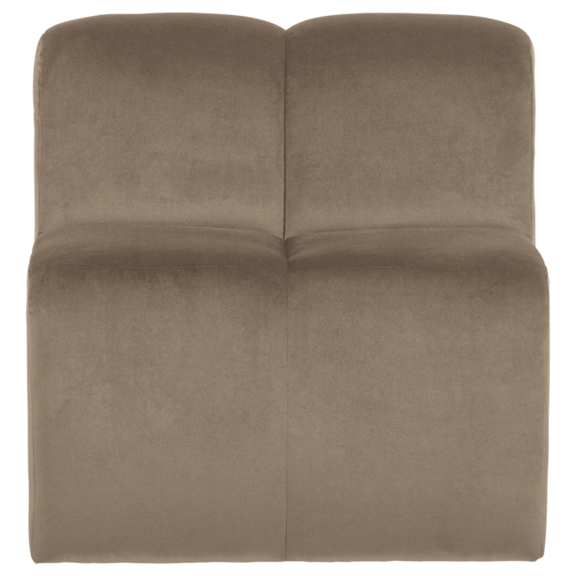 Woood Mojo Eetbank 84 Cm Met Rugleuning Velvet Khaki [FSC]