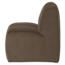 Woood Mojo Eetbank 84 Cm Met Rugleuning Velvet Taupe [FSC]