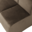 Woood Mojo Eetbank 84 Cm Met Rugleuning Velvet Taupe [FSC]