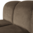 Woood Mojo Eetbank 84 Cm Met Rugleuning Velvet Taupe [FSC]