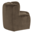 Woood Mojo Eetbank Halfronde Hoek Rugleuning Velvet Taupe [FSC]