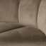 Woood Mojo Eetbank Hoek Met Rugleuning Velvet Khaki [FSC]