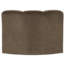 Woood Mojo Eetbank Hoek Met Rugleuning Velvet Taupe [FSC]