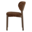 Woood Foon Eetkamerstoel 3d Structuurstof Bruin - Set Van 2 [FSC]