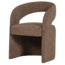 Woood Lanor Eetkamerstoel Grove Boucle Bruin [FSC]
