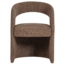Woood Lanor Eetkamerstoel Grove Boucle Bruin [FSC]