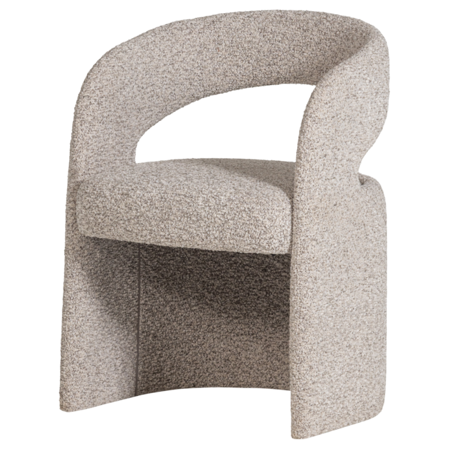 Woood Lanor Eetkamerstoel Grove Boucle Naturel [FSC]