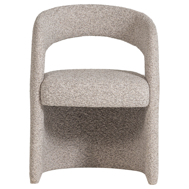 Woood Lanor Eetkamerstoel Grove Boucle Naturel [FSC]