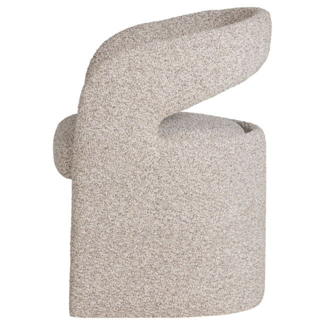 Woood Lanor Eetkamerstoel Grove Boucle Naturel [FSC]