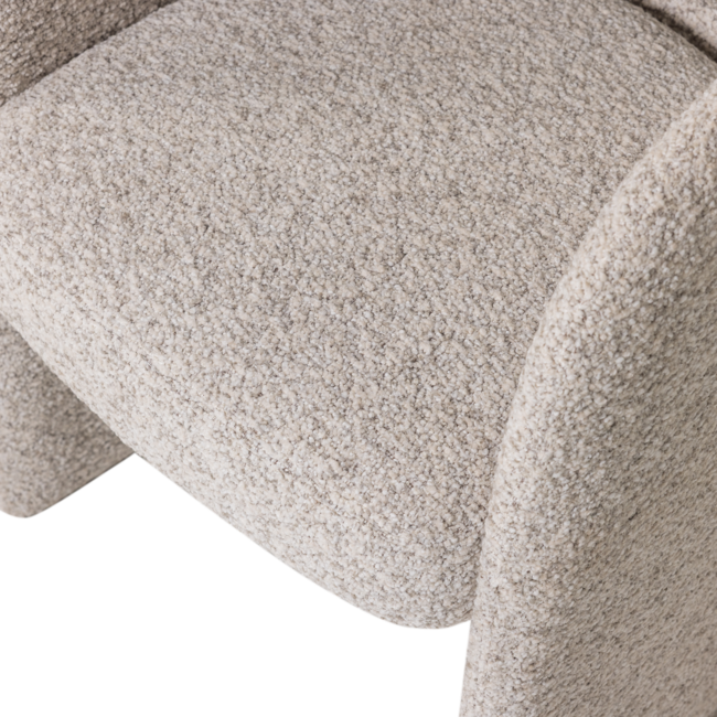 Woood Lanor Eetkamerstoel Grove Boucle Naturel [FSC]