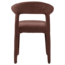Woood Sile Eetkamerstoel Linnenlook Bordeauxrood - Set Van 2 [FSC]