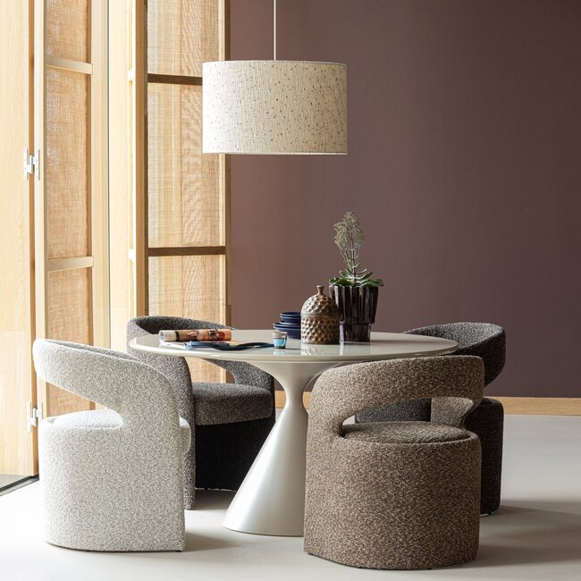 Woood Mavo Eettafel O130 Cm Mdf Zand [FSC]