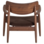 Woood Bask Fauteuil Walnoothout Bruin