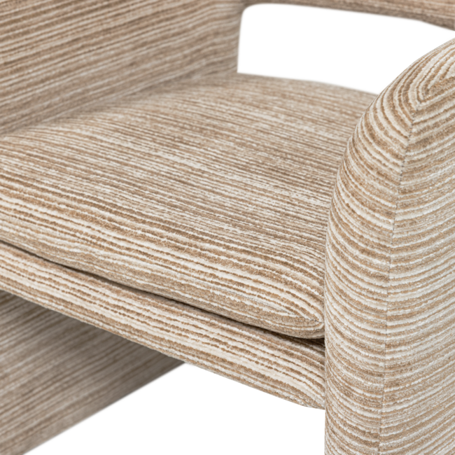 Woood Lyric Fauteuil Streep Dessin Naturel [FSC]