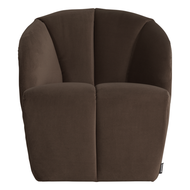 Woood Mojo Draaifauteuil Velvet Bruin [FSC]