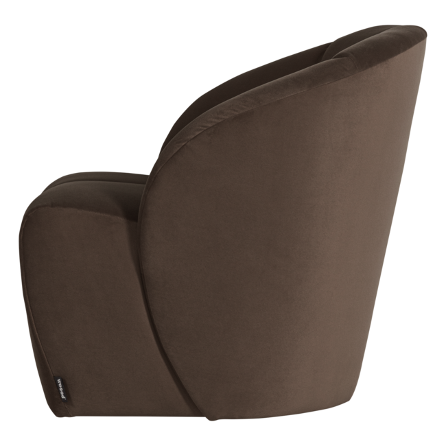 Woood Mojo Draaifauteuil Velvet Bruin [FSC]