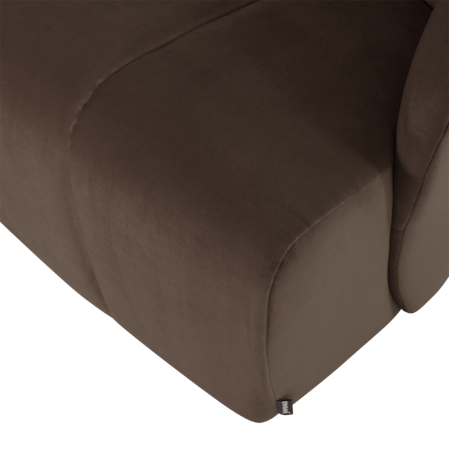 Woood Mojo Draaifauteuil Velvet Bruin [FSC]
