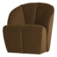 Woood Mojo Draaifauteuil Velvet Honinggeel [FSC]