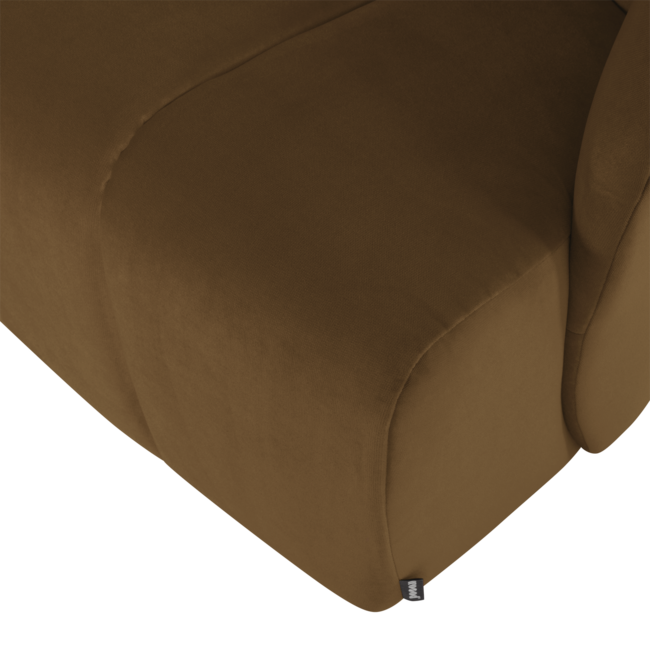 Woood Mojo Draaifauteuil Velvet Honinggeel [FSC]