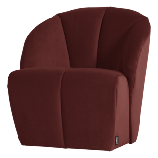 Woood Mojo Draaifauteuil Velvet Kastanjebruin [FSC]