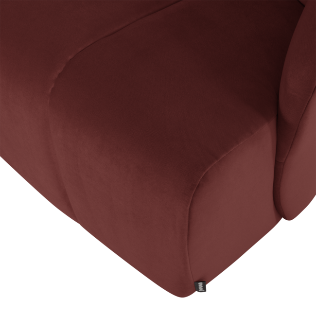 Woood Mojo Draaifauteuil Velvet Kastanjebruin [FSC]