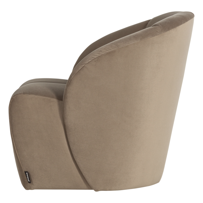 Woood Mojo Draaifauteuil Velvet Khaki [FSC]