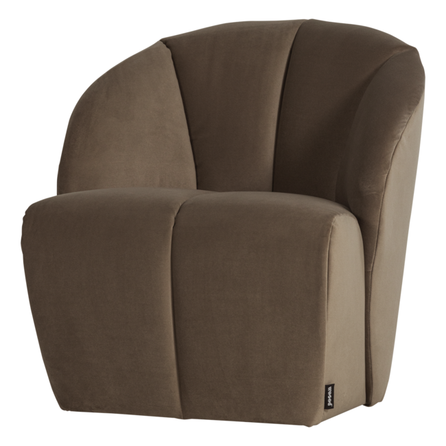 Woood Mojo Draaifauteuil Velvet Taupe [FSC]