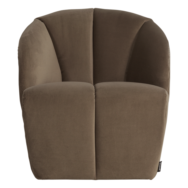 Woood Mojo Draaifauteuil Velvet Taupe [FSC]