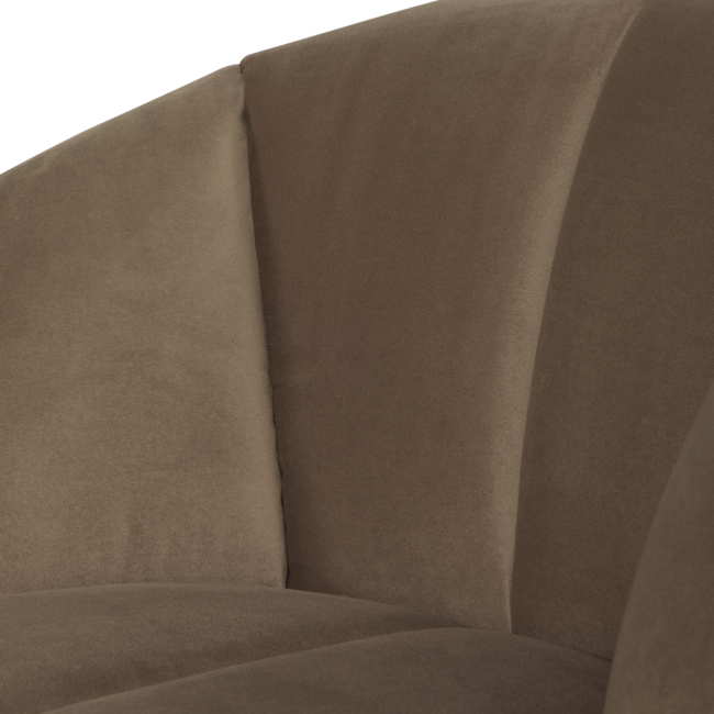 Woood Mojo Draaifauteuil Velvet Taupe [FSC]