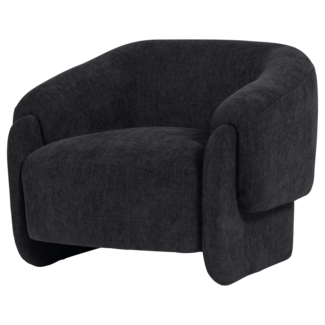 Woood Moru Fauteuil Chenille Denimblauw [FSC]
