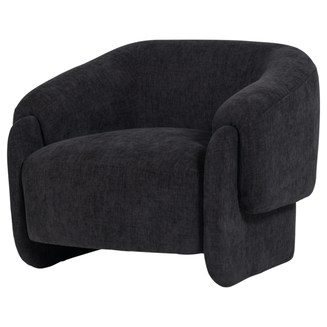 Woood Moru Fauteuil Chenille Denimblauw [FSC]